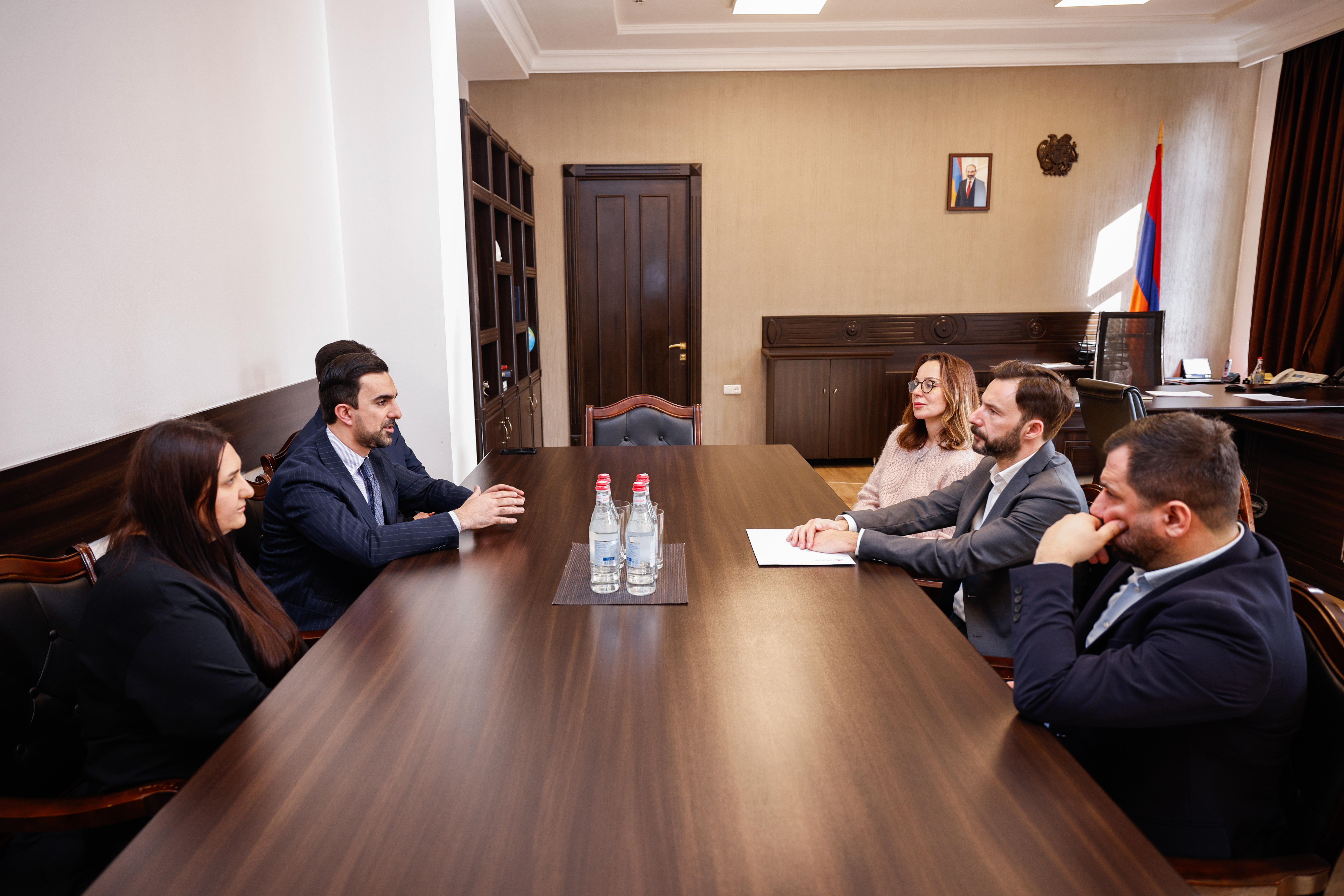 Աշխատանքային հանդիպում՝ «Վերիտաս Բրաուն» ընկերության ներկայացուցիչների հետ